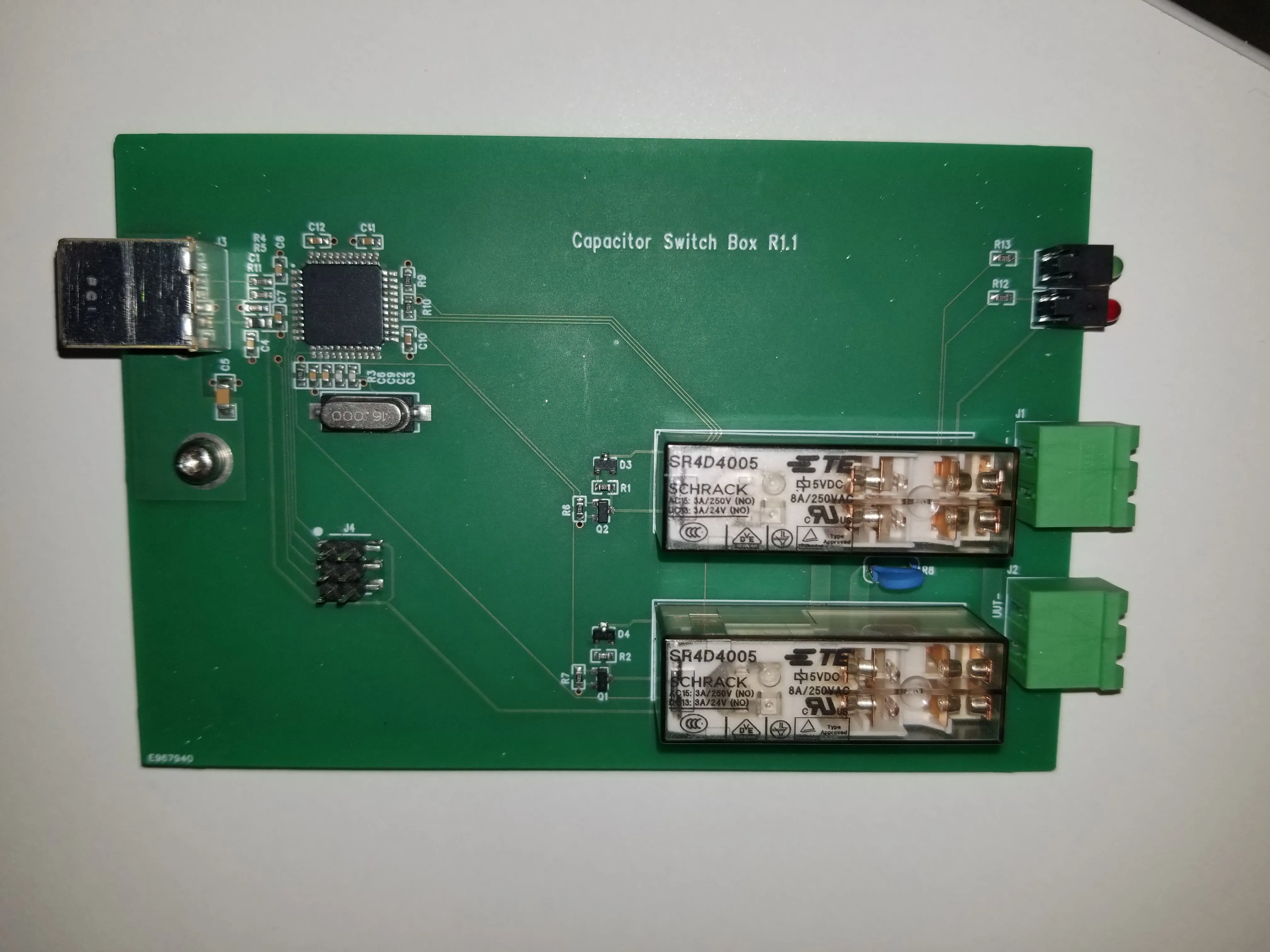 Capacitive Load Bank Switch screenshot